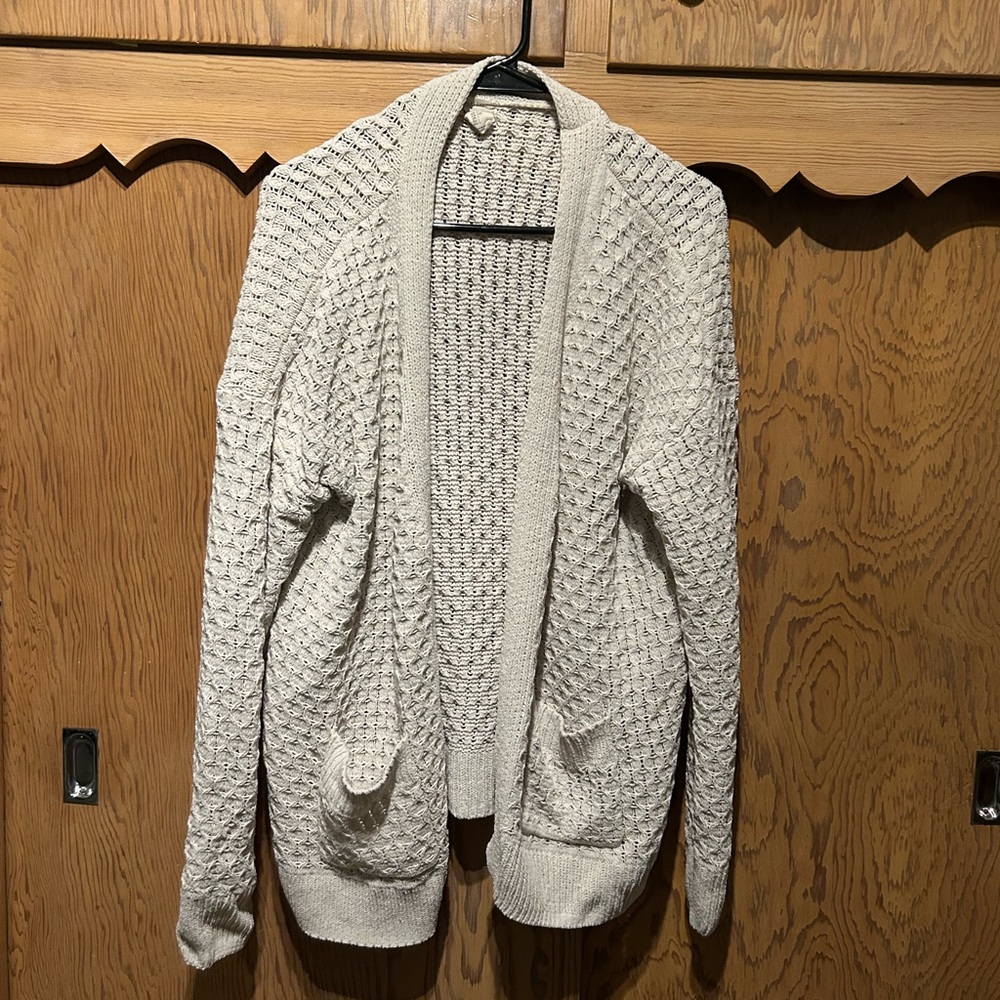 Cream cardigan